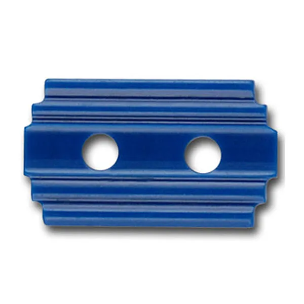 1 3/8" Marine Blue Safety Blade Vintage Button