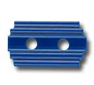 1 3/8" Marine Blue Safety Blade Vintage Button