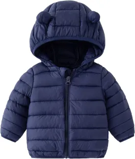 CECORC Toddler Winter Coats Lightweight Puffer Jacket for Baby Infant kids, 6-12 Month,12-18 Month, 2t,3t,4t