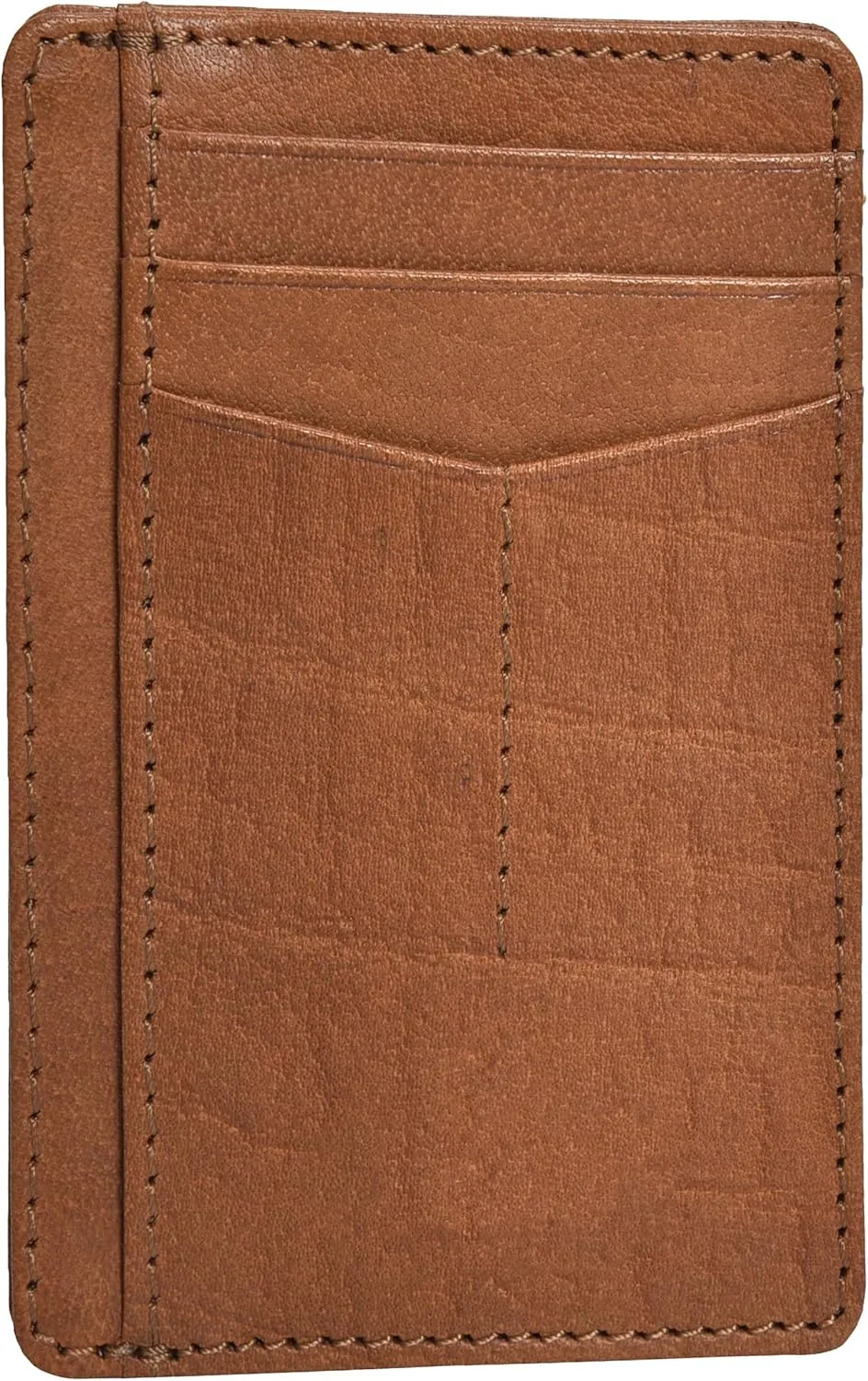 Leather Minimalist Wallet for Men & Women RFID Front Pocket Leather Card Holder Wallets