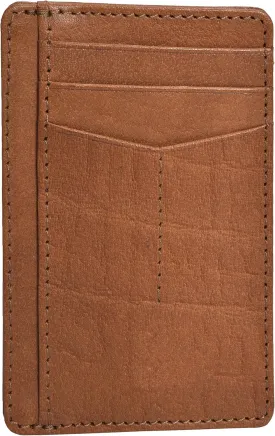 Leather Minimalist Wallet for Men & Women RFID Front Pocket Leather Card Holder Wallets