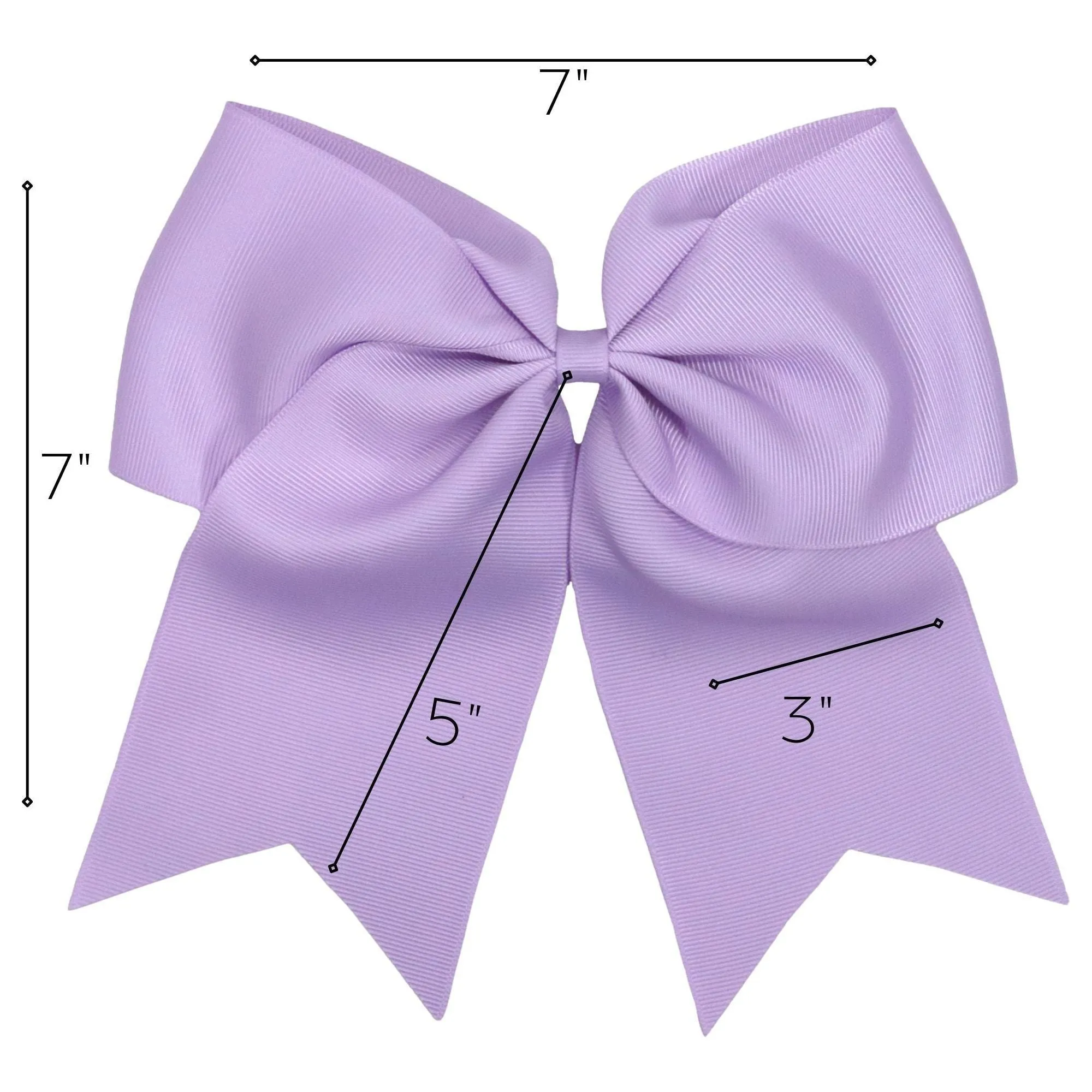 Light Purple Clip Hair Bow
