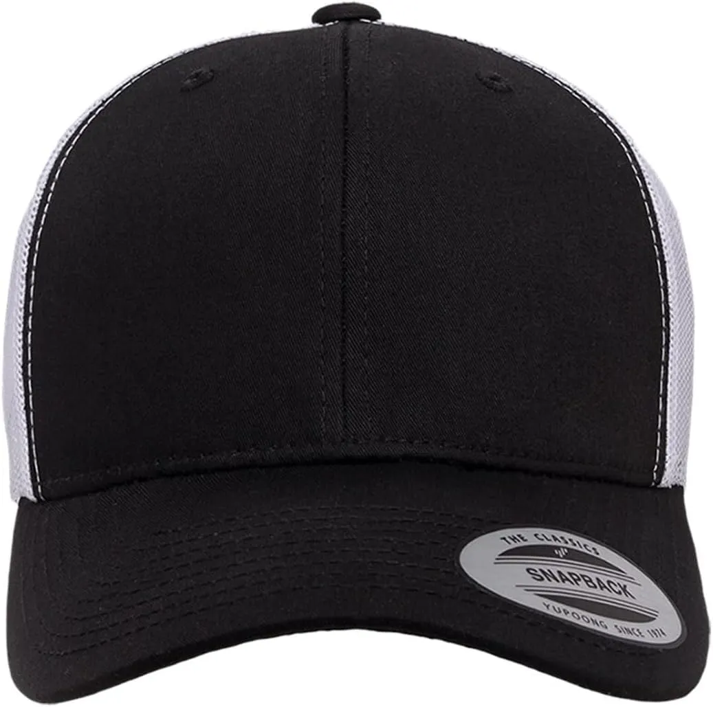 Yupoong Men's YP Classic Trucker Cap, OSFA - YP 6606 - Bulk, Blank Hats